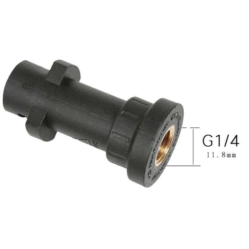 1 Uds adaptador para arandela de presión adaptador de manguera de 1/4 pulgadas a conector rápido para Karcher K2 K3 K4 K5 K6 K7