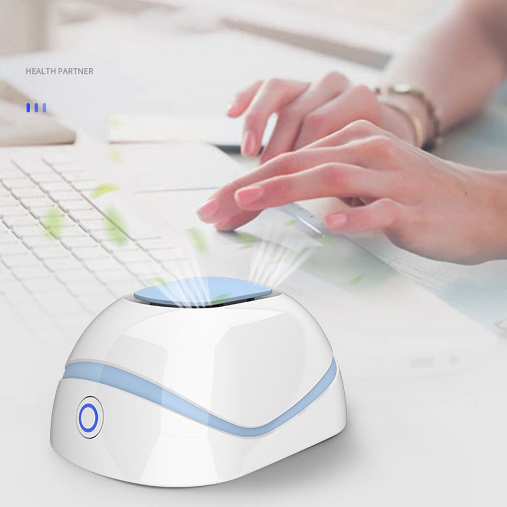 Generador de ozono O3, purificador de aire, recargable, portátil, eliminador de olores, esterilizador de desodorización para el refrigerador del coche, armario de zapatos