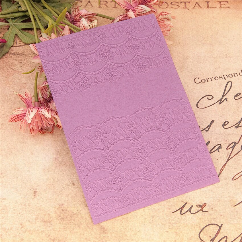 10.5*14.8CM plastic Garden fence template craft card making paper card album wedding decoration clip Embossing folders