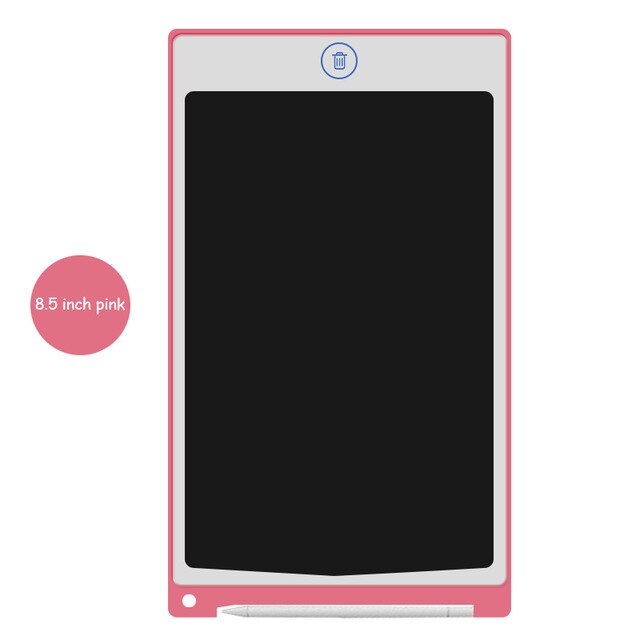 Howshow 8.5 10 inch LCD Writing Tablet Digital Drawing Tablet Handwriting Pads Electronic Graphic Tablet Board Stylus mesa: 8.5 inch Pink