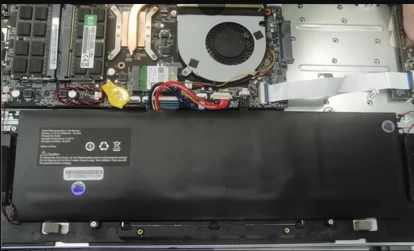 Batteria per computer portatile CP BU53 11.4V/45.6wh/4000mAh per Byone 53B BU53 Feedme F5 F6 F7 F8 F9 pro serie CT153 9 cavi/11 cavi