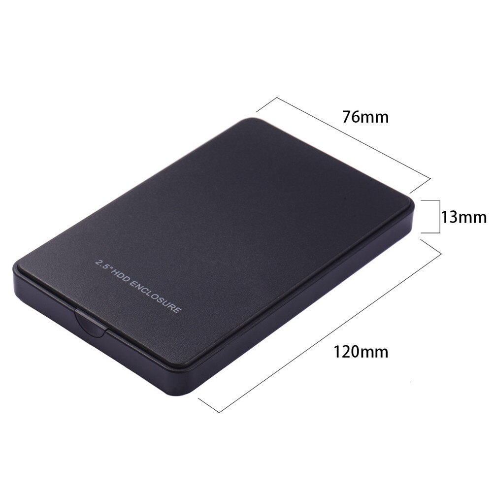 2.5 "HDD Harde Schijf Behuizing Externe Harde Schijf 2TB USB 3.0 2.0 Portable Hard Drive HDD 2TB schijf Compatibel voor Desktop/Laptop