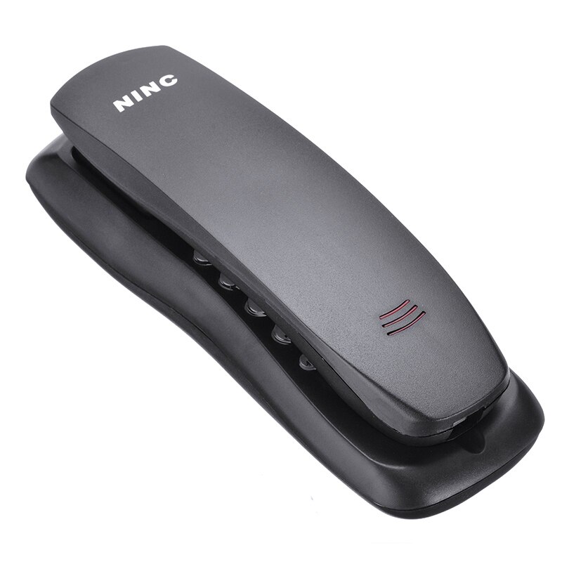 Universele Telefoon Compatibel Voor Thuis Familie Hotel Fsk/Dtmf Caller Id Telefoon Vaste Telefoon Voeding Zwart Wit: Red