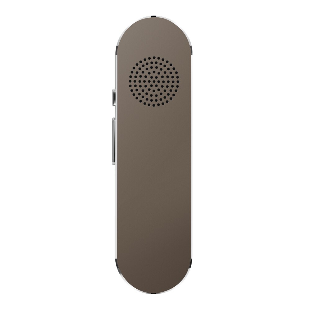 K8 tradutor de voz portátil bluetooth tradutor 68 linguagem em tempo real máquina de tradução de voz para viajar reunião: Brown