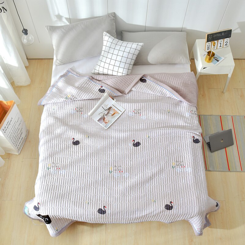 Met de hand gestikte multifunctionele quilt of deken decoratie slaapkamer voor thuis om een goed leven te brengen