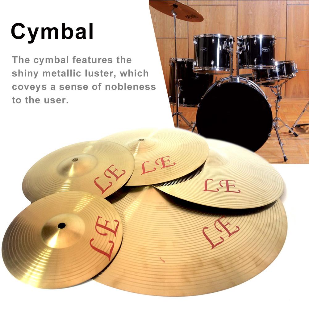 Kobberlegering crash cymbal trommeinstrument til spiller 8 10 12 13 tommer
