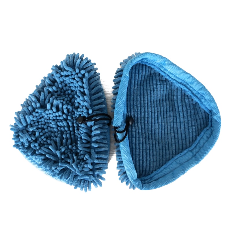 minifiber Pads Washable Coral Cloth for H2O H20, VAX S2 & Bionaire Steam Mop Blue