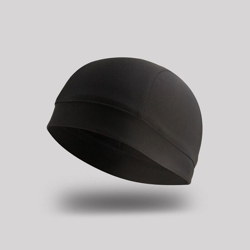 Män kvinnor utomhus cykling mössa sport mesh mössor cykling ridning jogging andas hatt hjälm liner mössor bandana ciclismo