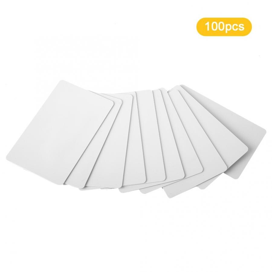 100pcs/Set Contactless 125kHz Smart RFID Proximity ID Card Read- Access Card EM4100 Smart Proximity Card: Default Title