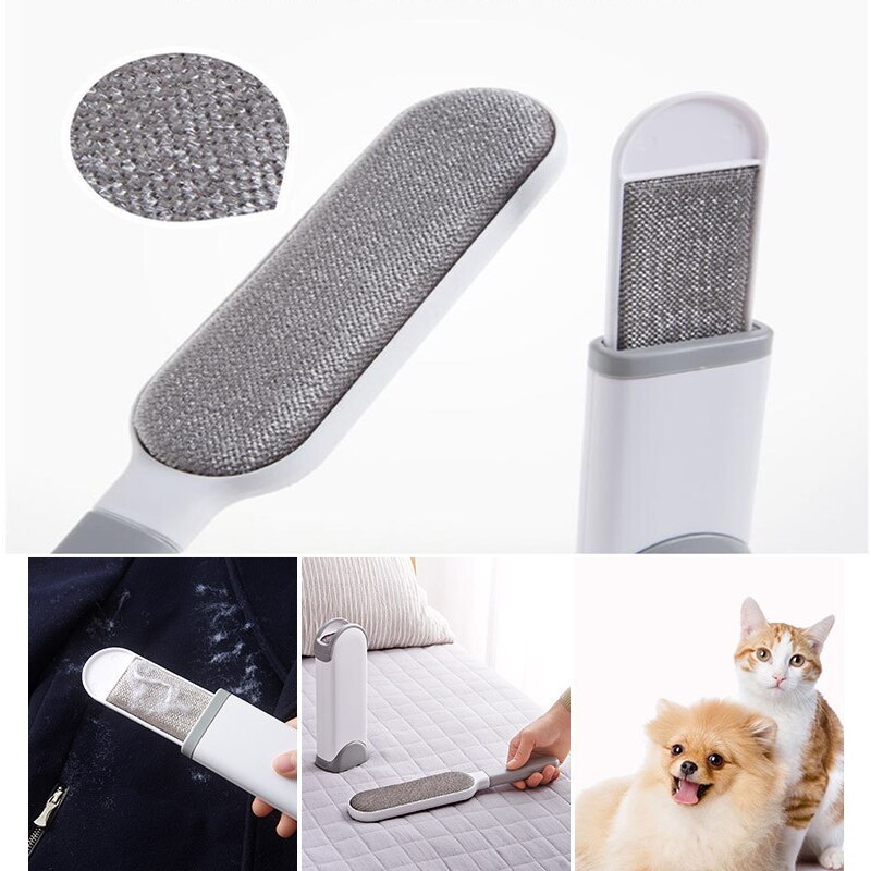 3 Pcs Pet Hair Remover Statische Borstel Voor Reiniging Borstels Herbruikbare Apparaat Stof Borstel Elektrostatische Cleaner Voor Kleding Sofa