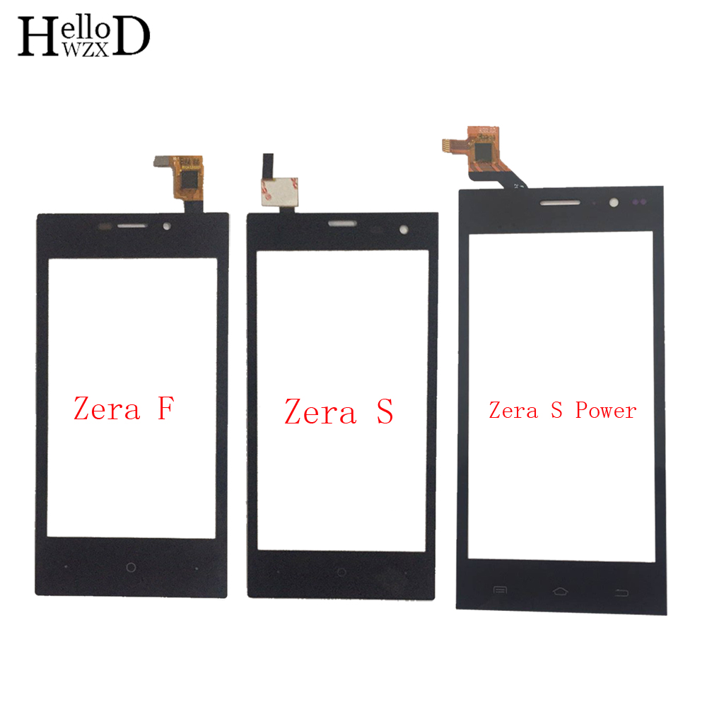 Mobiele Touch Screen Panel Voor Highscreen Zera F Zera S rev. S Zera S Power Touch Screen Lens Sensor Digitizer Panel Voor Glas