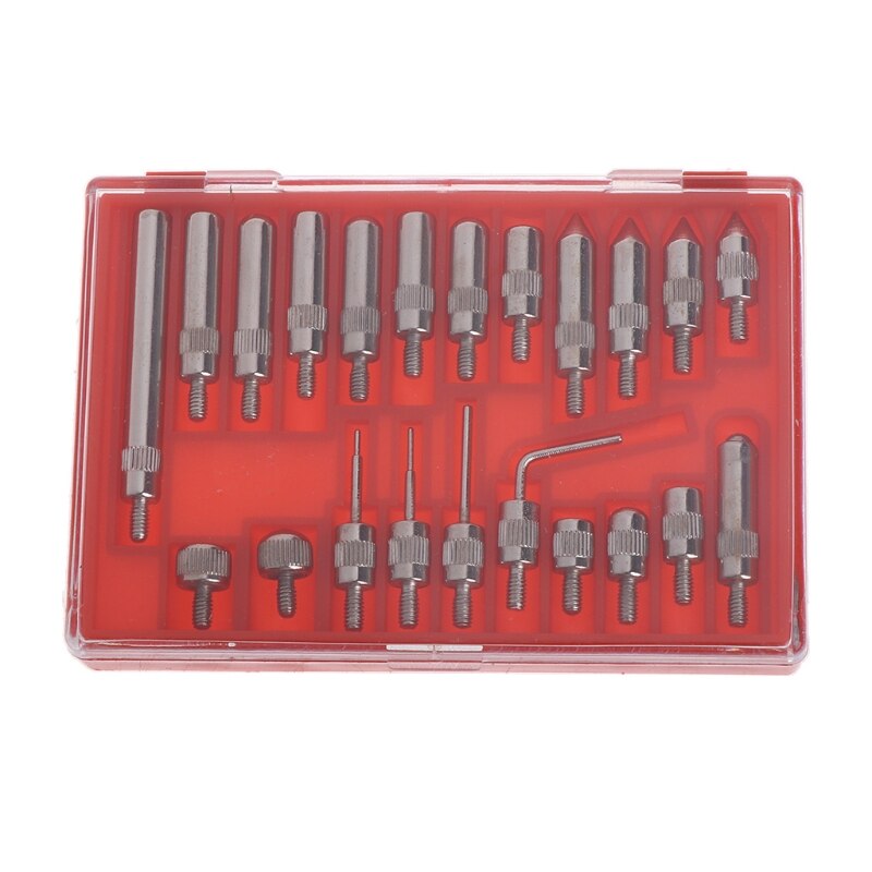 22Pcs Steel Dial Indicator Point Set 4-48 Thread Tip For Dial & Test Indicators