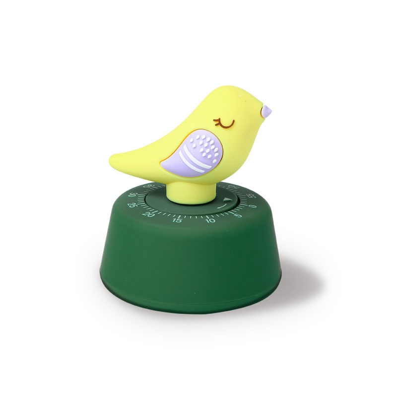 Temporizador de pájaro bonito, herramienta de cuenta atrás para correr, para aprendizaje, cocina, ccassic, contador de viento mecánico: Type 2