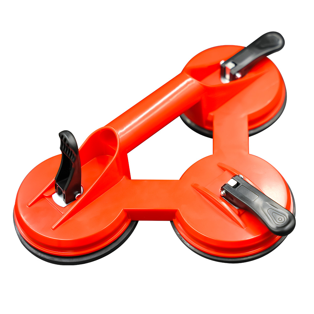 Glas Heben Saugnäpfe schwer Pflicht Vakuum ABS Griff Halfter für Aufzug Boden Fliesen Auto Auto Windschutzscheibe Reparatur Hand Werkzeuge: Orange