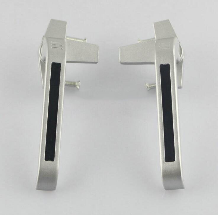 Special curtain wall aluminum windows handle 7 Handle Casement aluminum doors lock x2