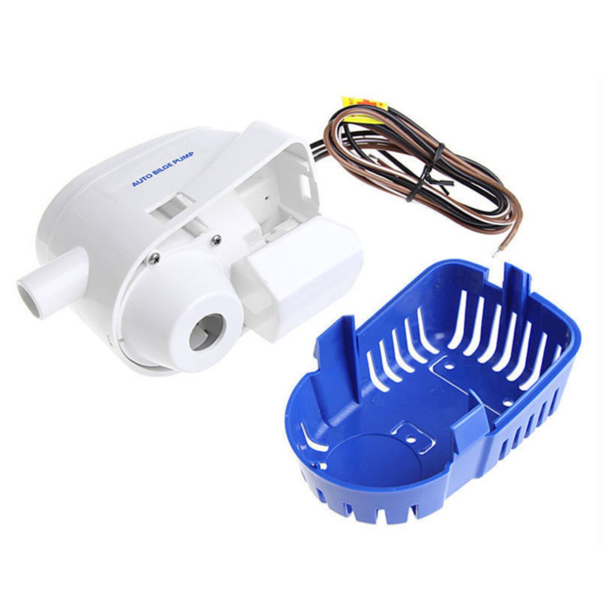 12V 750GPH Rustproof Waterproof Automatic Submersible Bilge Water Pump Built-in float switch Anti-air lock protection For Boat