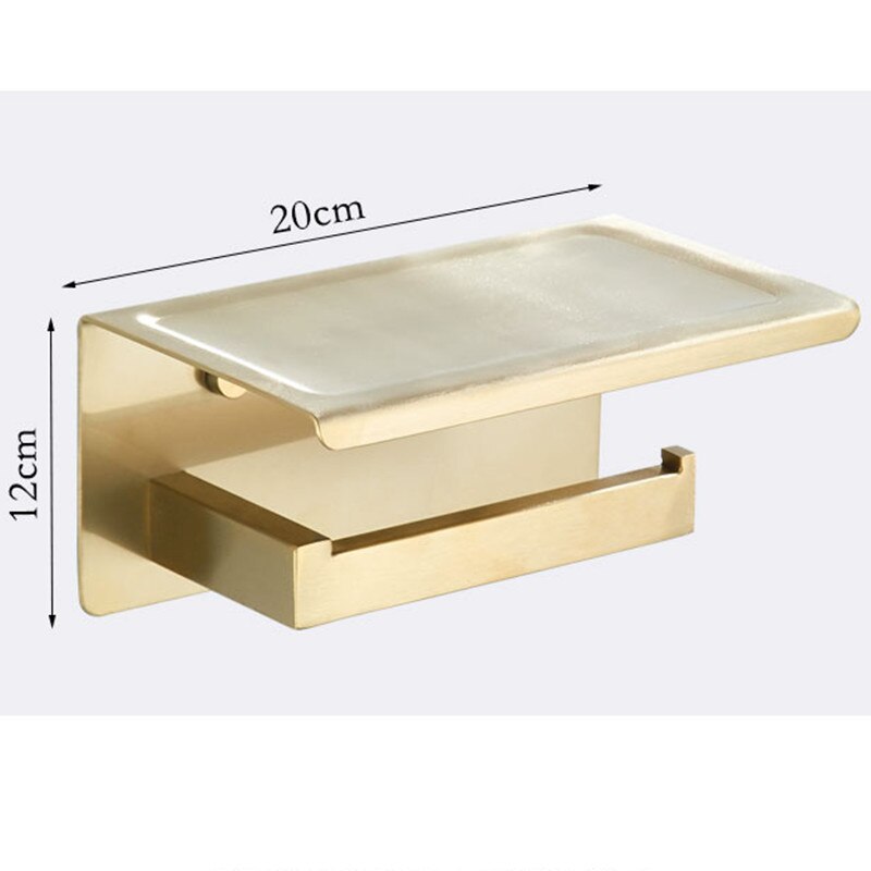 nordisch Gold pinsel papier rollen Gestell 304 Edelstahl papier Halfter Goldene Schlecht Papier Gestell Schlecht Vergeben Handy, Mobiltelefon Gestell