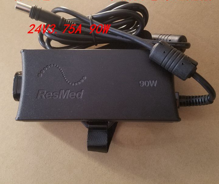 ResMed 90W AC Adapter MODEL 370001 Power Supply CHarger 24V 3.75A S90 S10 AirSense 10 AirCurve