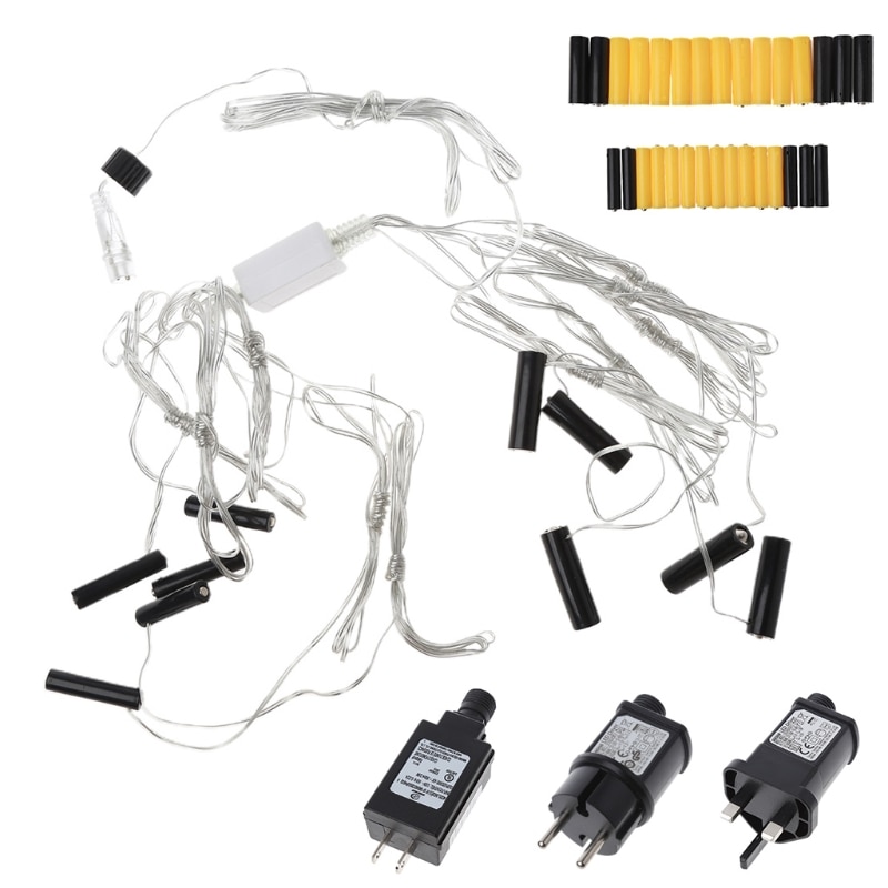 10in1 5AA+5AAA Battery Power Supply Adapter Replace AA AAA Battery Eliminator 1XCB