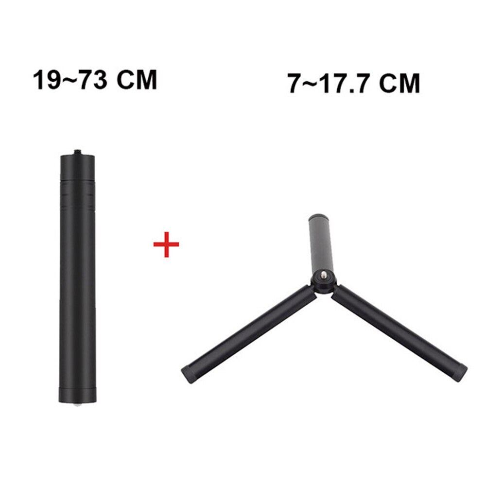 Extension Pole Bar Stick Rod Tripod For DJI OSMO Mobile OM2 3 4 5 Feiyu Vemble Zhiyun Smooth Handheld Gimbal Stabilizer 15-56cm: set2