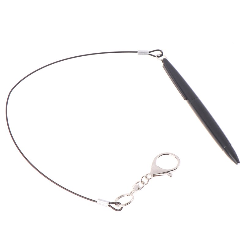 5Pcs Resistive Touch Screen Stylus Hard Tip Pen With Dust Plug Rope For POS MP4