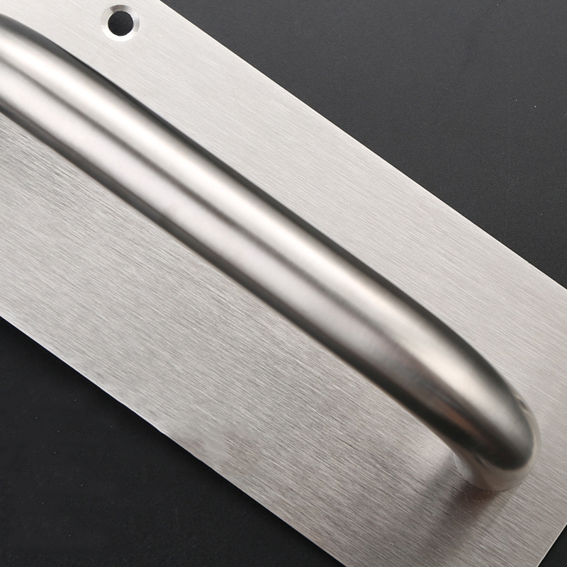 Pull Push Door Plate Handle Stainless Steel Heavy Duty Barn Door Pull for Shed Commercial Fire Door Mounting Accessories