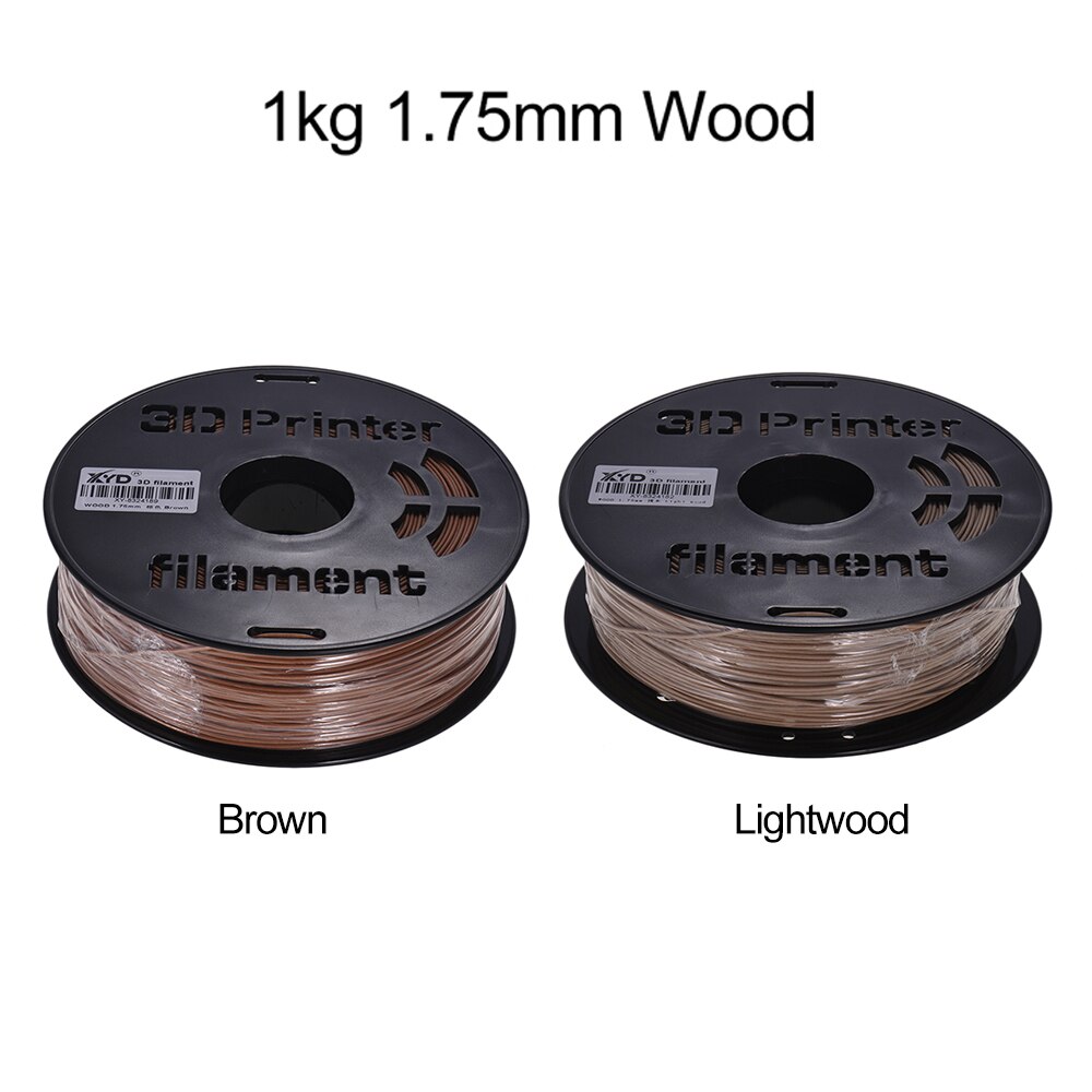 1KG/ Spool 3D Printer Wood Filament 1.75mm Printing Material Filament Supplies for 3D Printing Machine