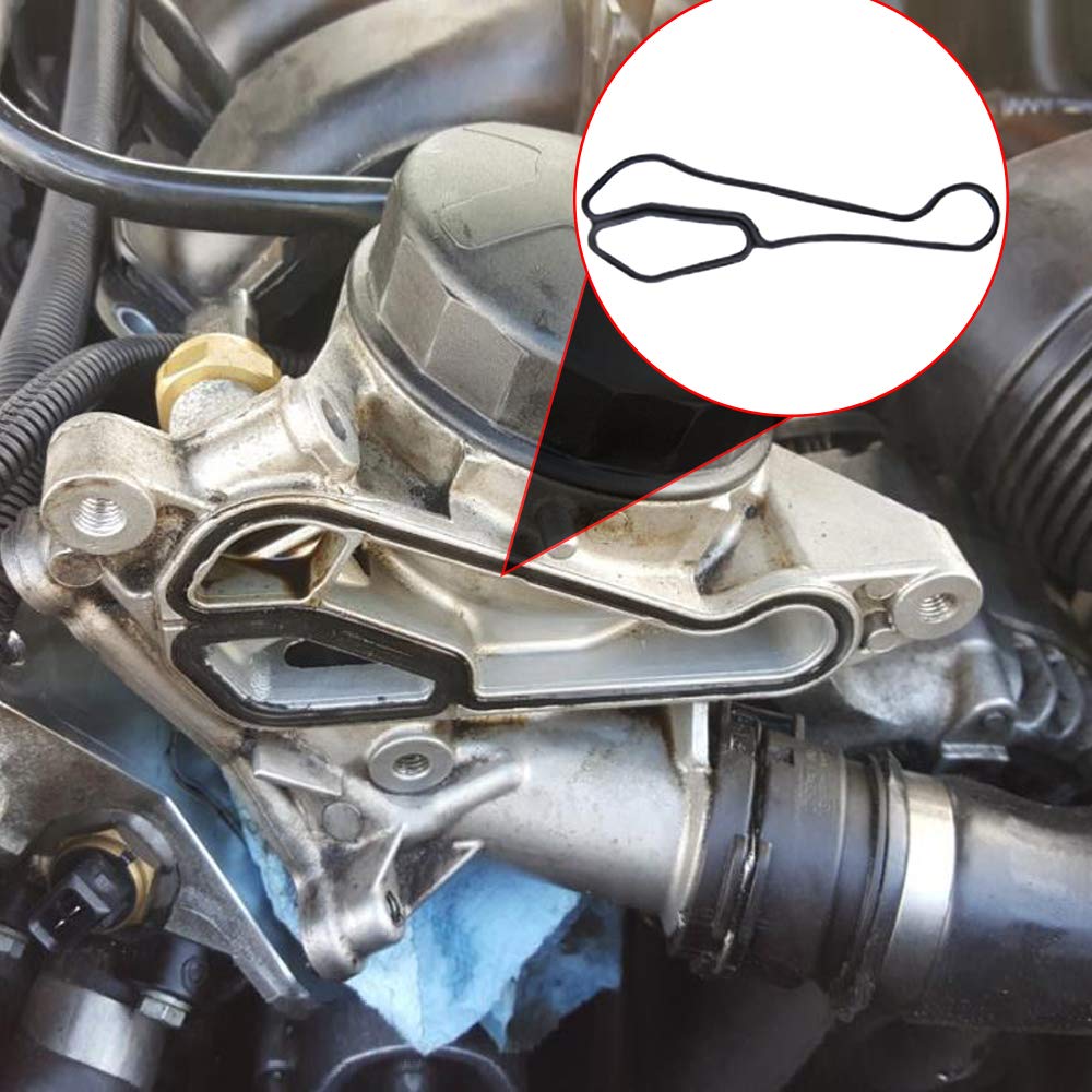 Oil Cooler Gasket for BMW E61 530xiT 535i xDrive W... Grandado