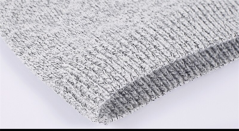 Uldtrøje herre afslappet lynlås sweatercoat efterår vinter cardigan herre strik grå striktrøje stor størrelse 3xl
