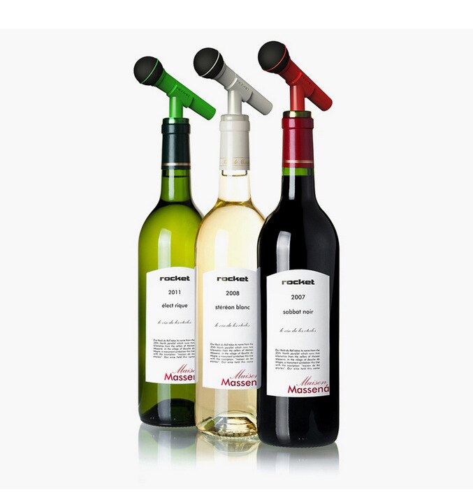 Siliconen Vacuüm Rode Wijn Fles Stopper Stop Sealer Wijn Kurk Plug Jackson Black Top Hat Cowboy Cap Bar Bar Gereedschap lekvrije