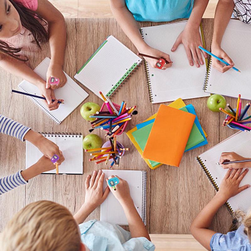 Electronic Finger Counter Hand Counter Clicker Manual Digital Finger Counter Pitch Counter Mini LCD Display Electronic