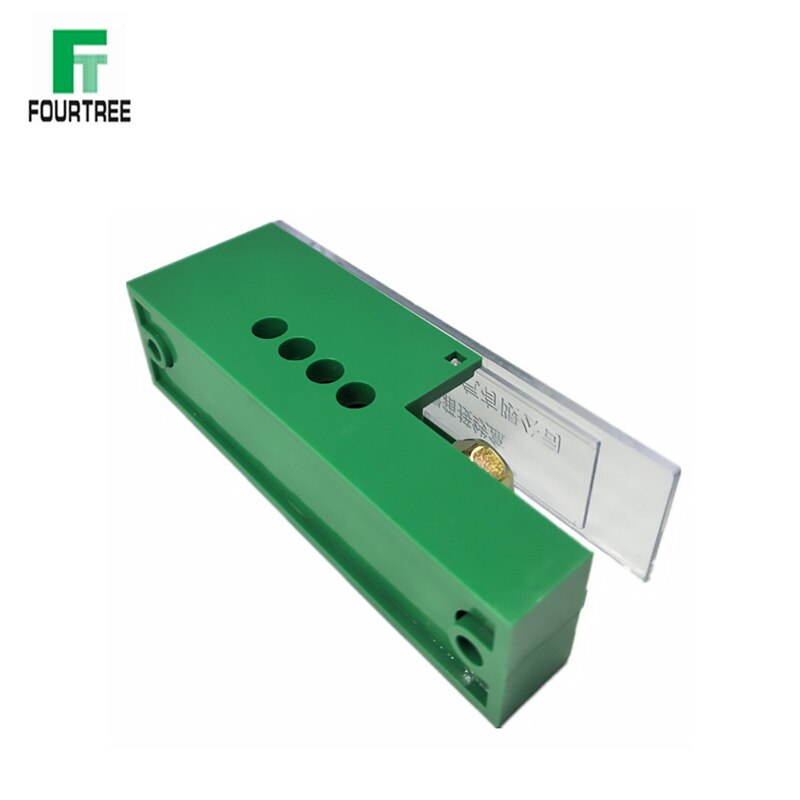 1PCS Unipolar Splitter Terminal Junction Box Metering Cabinet Wire Block Retardant Flame Electrical Accessories 1 In 4 Out