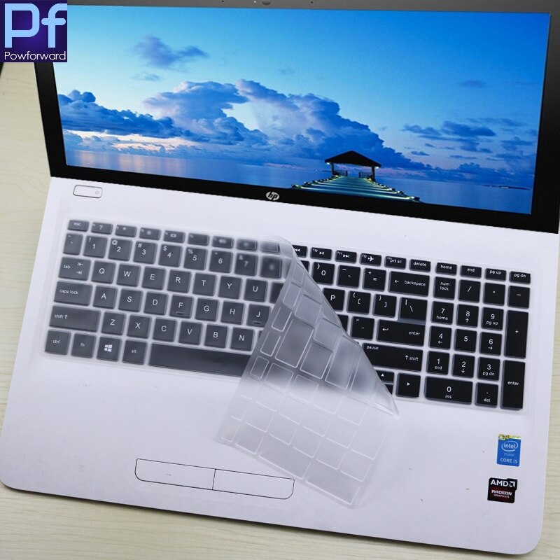 15 inch Laptop Keyboard Cover Protector voor HP Pavilion Power Gaming Laptop 15 t 15-cx0001la 15-cx0095tx 15-cx0101tx 15-cx0102tx: clear