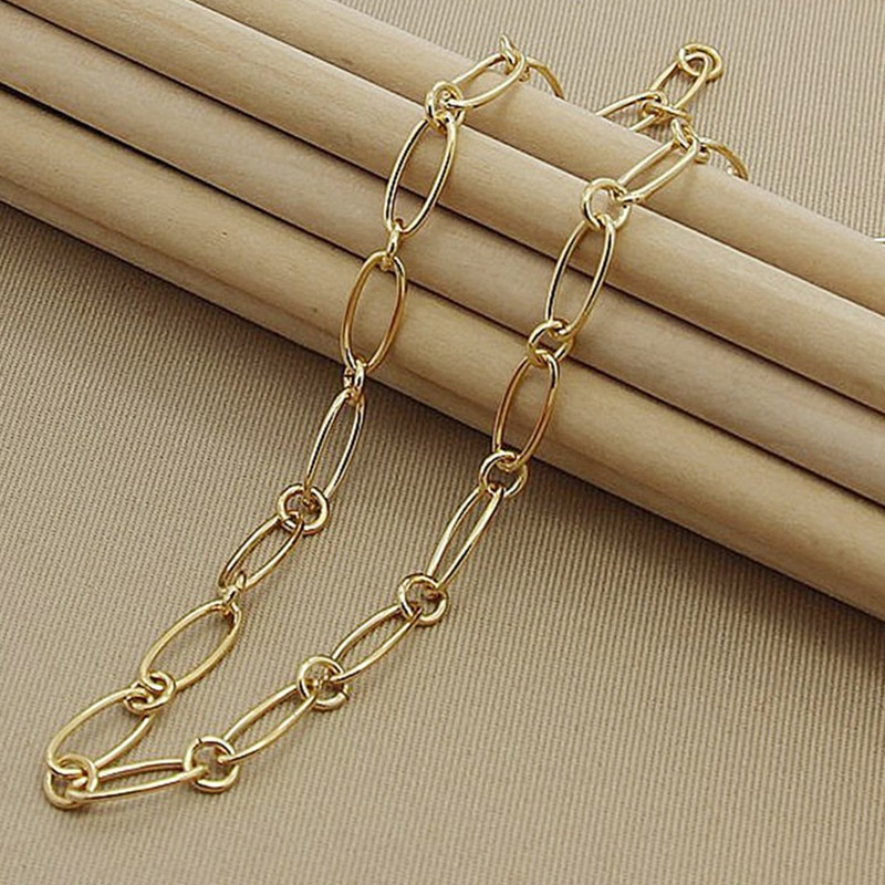 925 silber Gold Ketten Halsketten Für Frauen Schmuck Zubehör