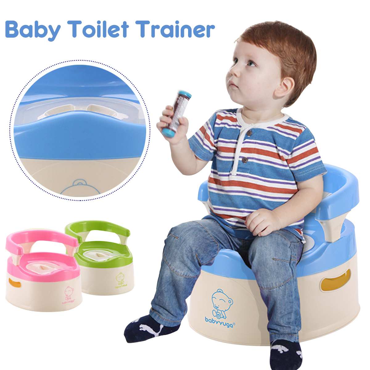 3 farbe freundlicher Topf Weiche Baby Töpfchen Kunststoff Straße Topf Säuglings Töpfchen Nette Baby Wc Sicher freundlicher Töpfchen Trainer Sitz Stuhl