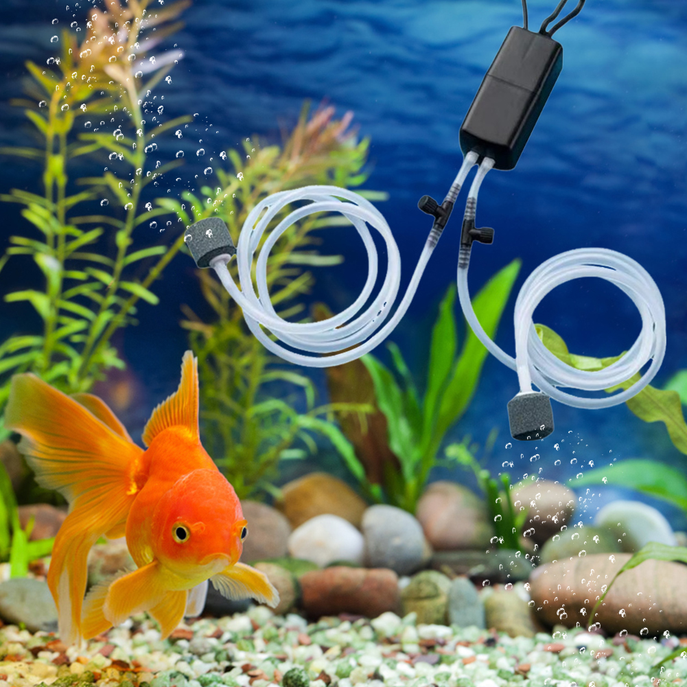 Acquario pompa ad aria serbatoio di pesce aeratore portatile ottavino ossigenatore mini pompa di ossigeno per accessori per la pesca tutto'aperto