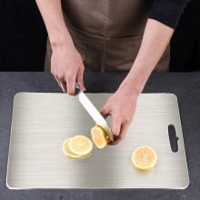 Stainless Steel Heavy Duty Cutting Board Chopping Board For Home Kitchen For Meat Cheese Vegetable Heavy Duty Kitchen Accessorie