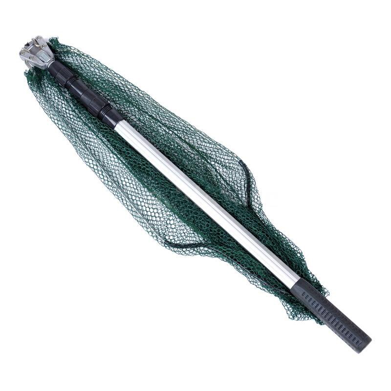 Triangular Telescopic Folding Fishing Landing Net 3 Section Extending Handle