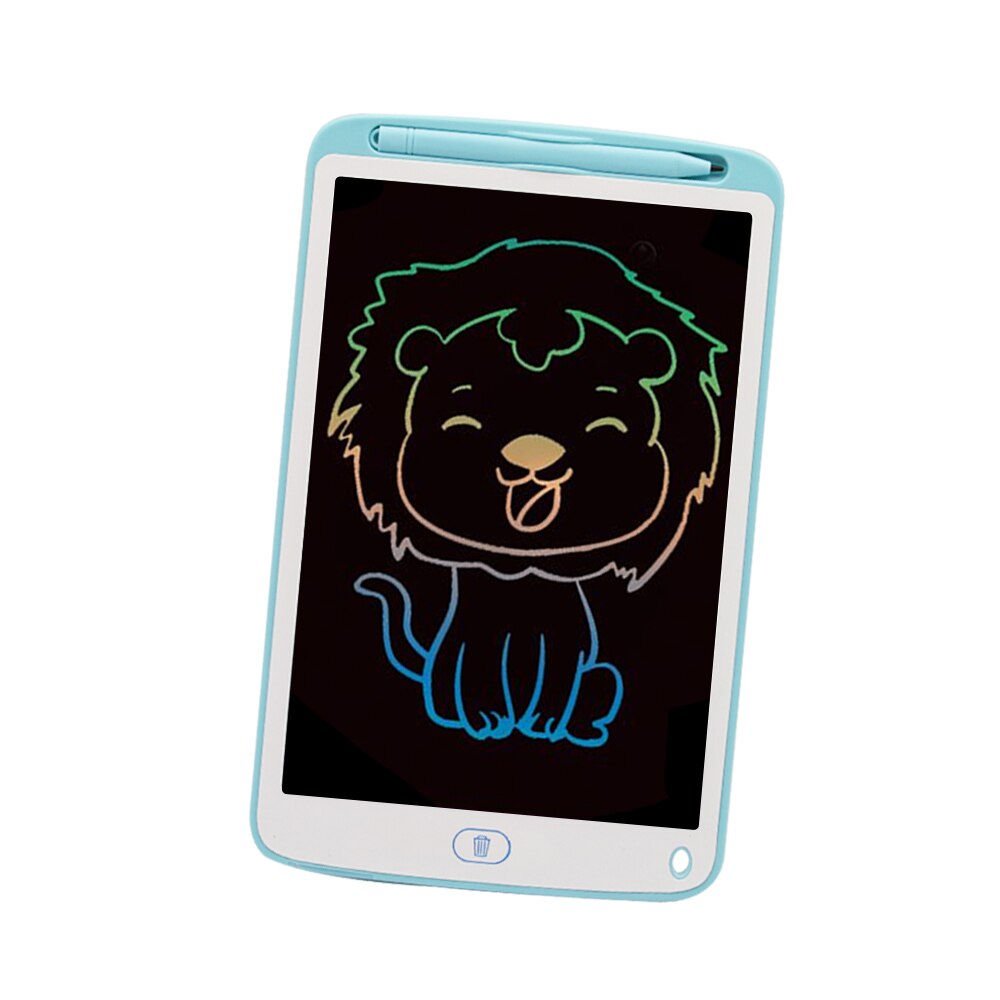 10 Inch Graphics Tablet For Drawing LCD writing Tablet For Kids Board For Notes Board Paintin Light Drawing Padg: blue sky