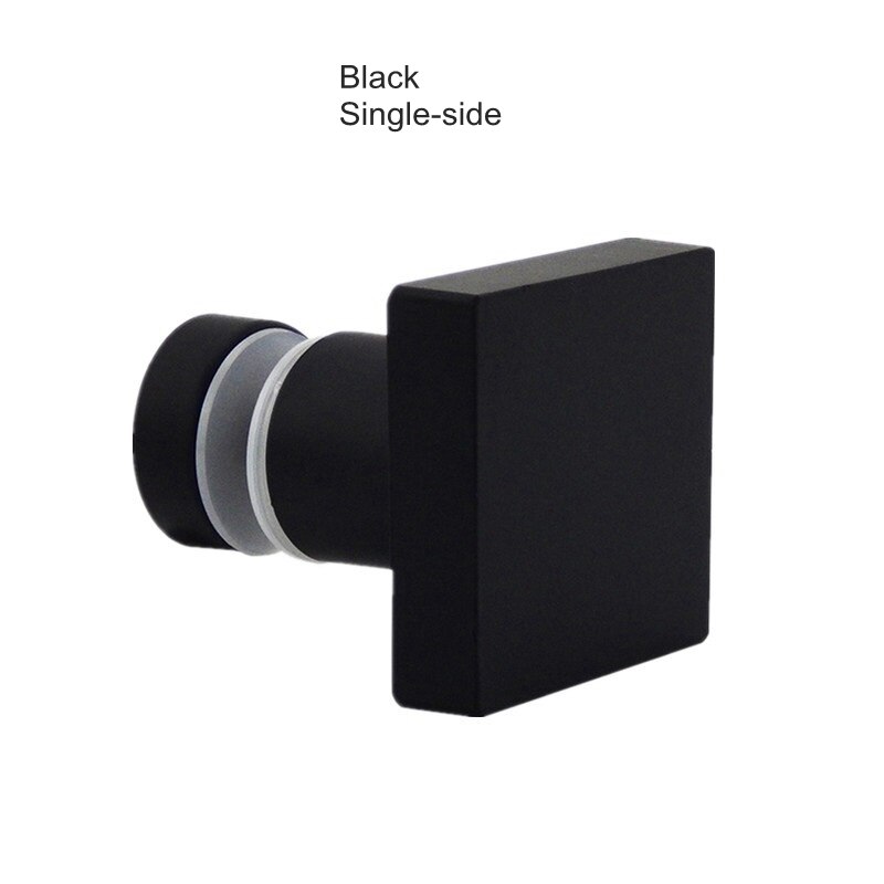 Black Shower Room Glass Door Handle BacktoBack F... Grandado