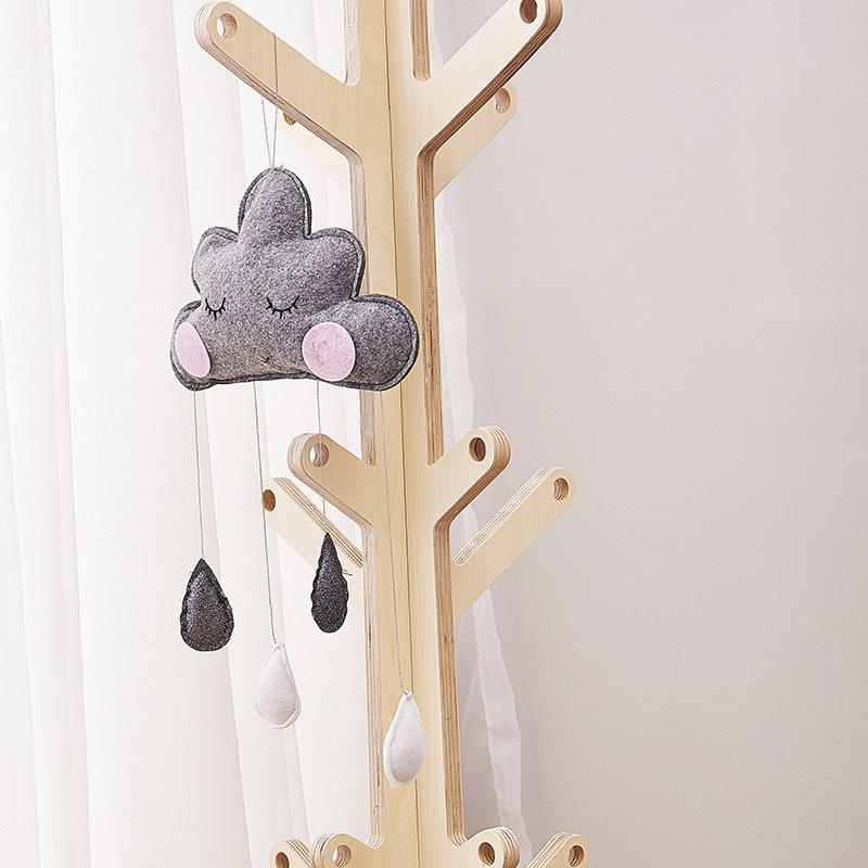 Colgante de gota de agua nube cosas para la decoración de la habitación de bebé decoración de la habitación del bebé cosas de bebé para recién nacidos fotografía tienda Decoración