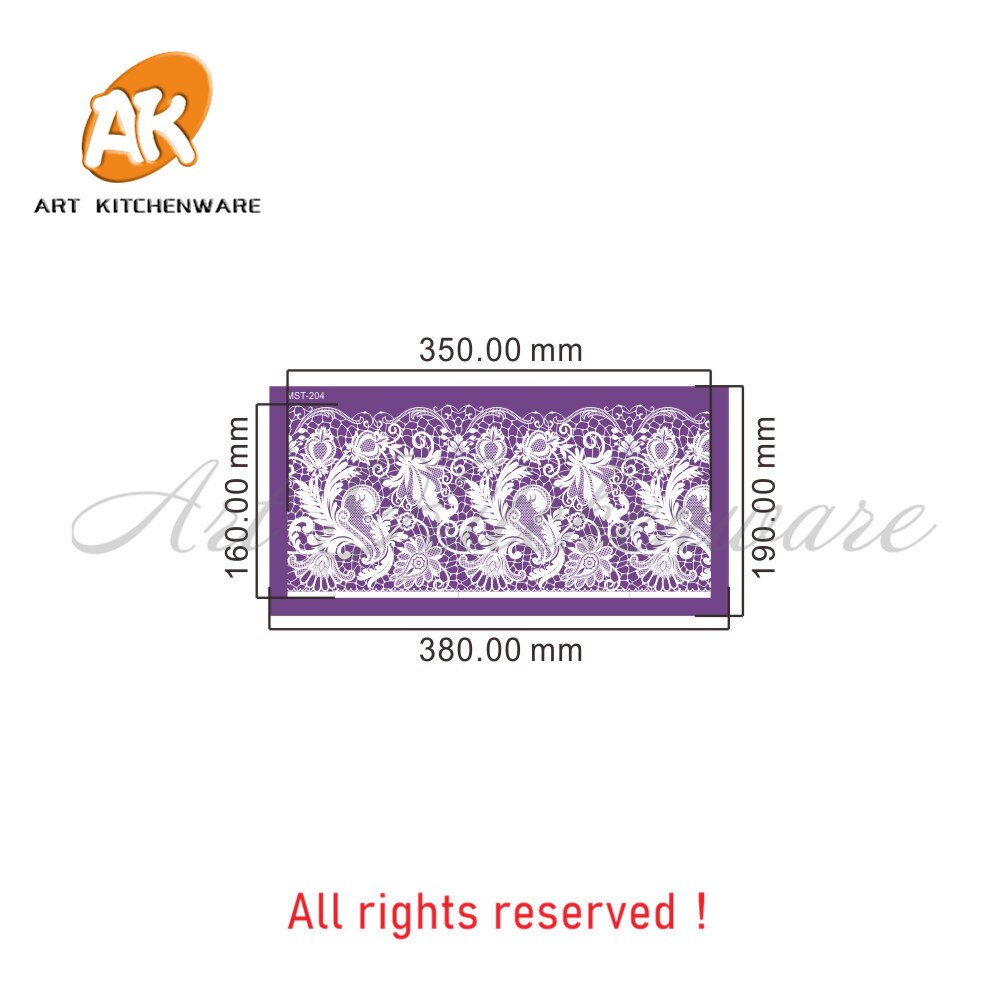 Bloemen mesh sjabloon kant bruidstaart sjabloon taartdecoratie gereedschap zachte stoffen sjablonen voor fondant taartvorm bakkerij