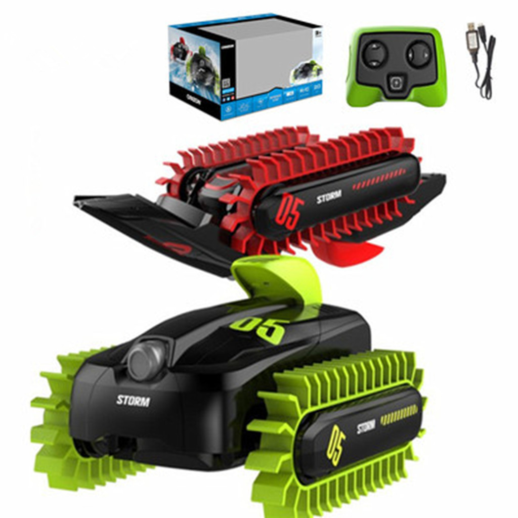 Remote control car furious Radio controlled toys STORM 2.4G 4WD Electric Stunt Amphibious Trucks RTR Toys D300429