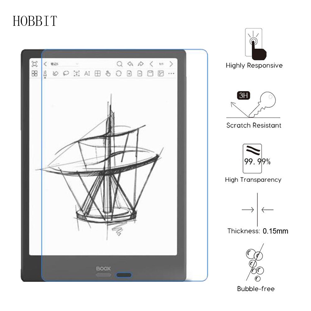 3Pcs Nano Explosion-proof Film For BOOX Note 2 Note2 Ereader 10.3 Inch Tablet Anti-Scratch LCD HD Screen Protector Not Glass