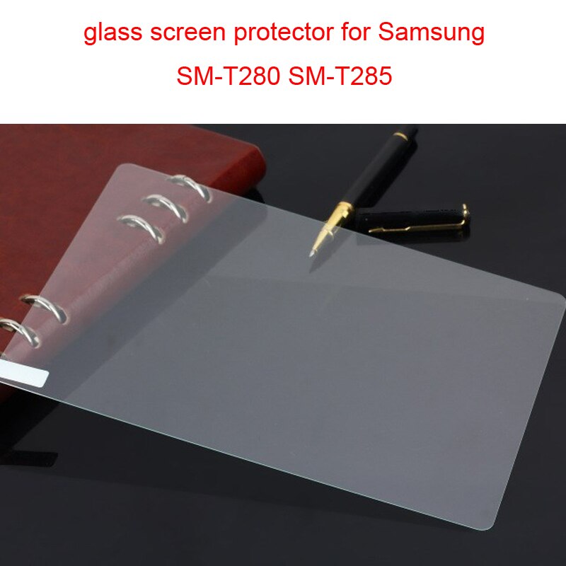 Protector de pantalla de vidrio templado para móvil, funda a prueba de arañazos para Samsung Galaxy Tab A 10.1 , T510, T515, SM-T510, SM-T515 10.5, SM-T580, t590a, 2 uds.: 7.0 T280 T285