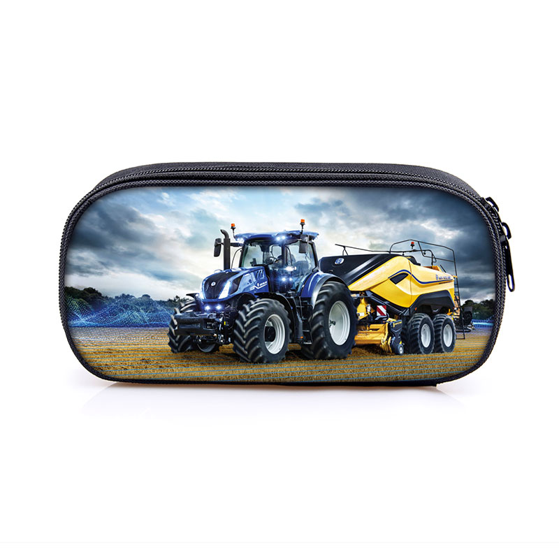 Bauernhof Traktor drucken Kosmetik fallen Bleistift Tasche Jungen Mädchen Stationäbetreffend Tasche freundlicher Schule fallen freundlicher Bleistift Kasten Schule Lieferungen Taschen: dqbbftractor07cw