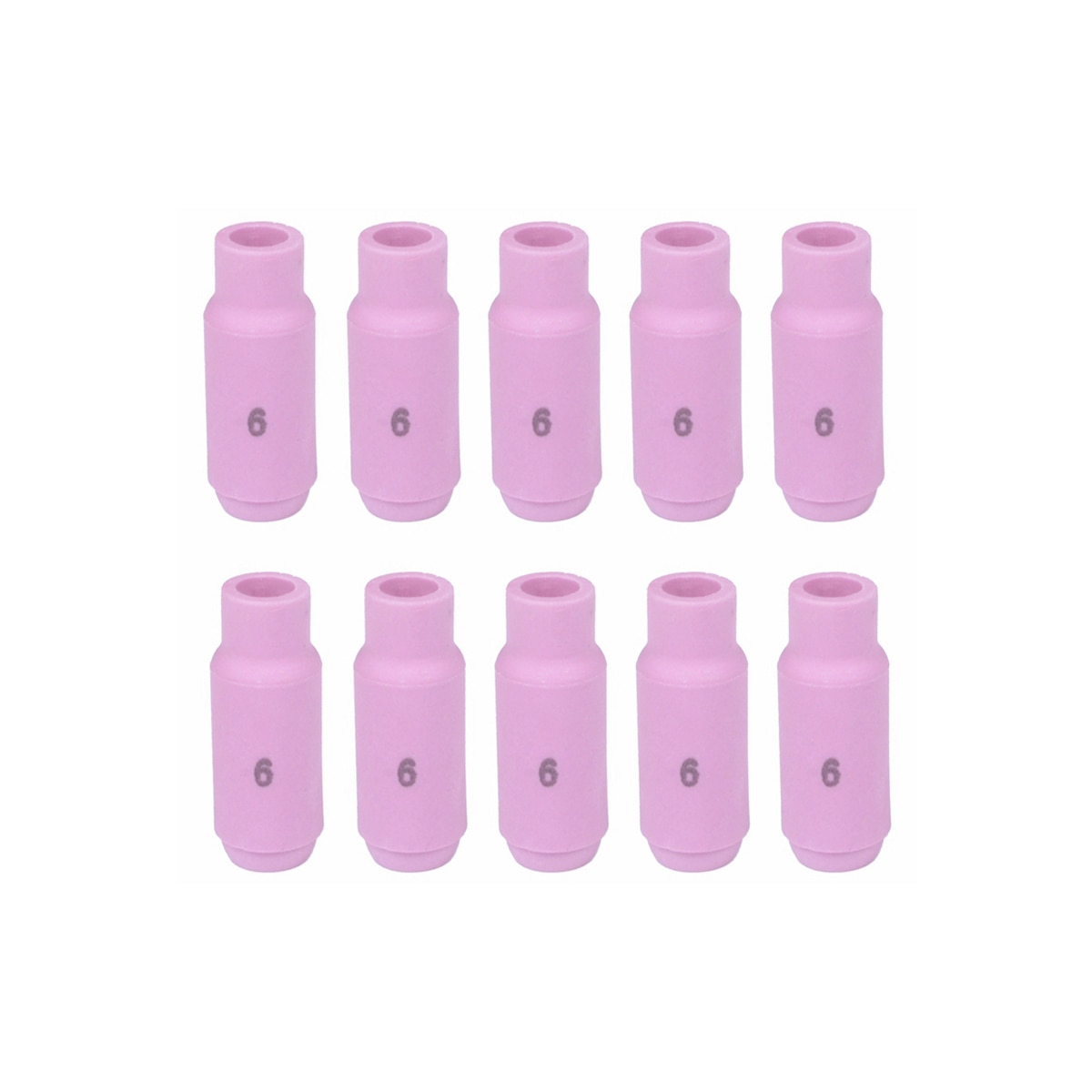 10pcs 10N49 #5 TIG Welding Alumina Ceramic Cup Tig Torch 17/18/26