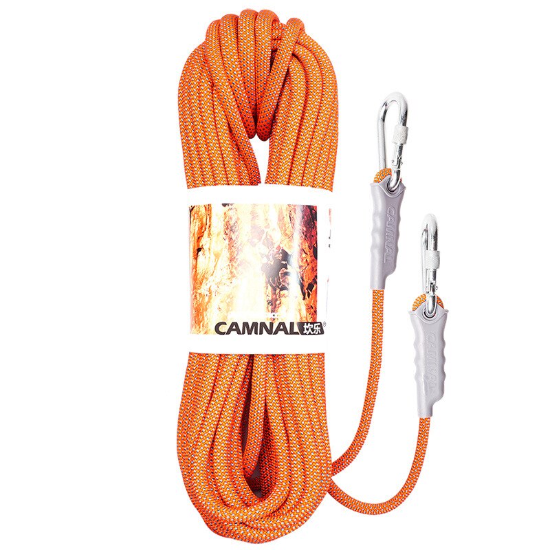 CAMNAL Outdoor 12mm climbing rope rappelling rope lifesaving rope escape rope climbing equipment 10M