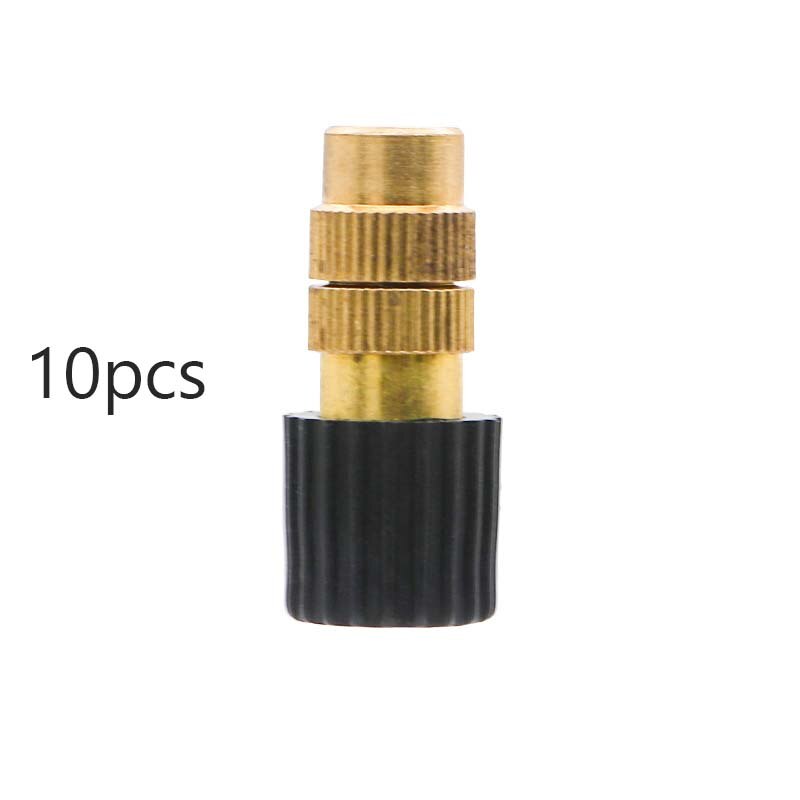 Garden drip irrigation adjustable nozzle, spray sprinkler, garden potted lawn sprinkler: E