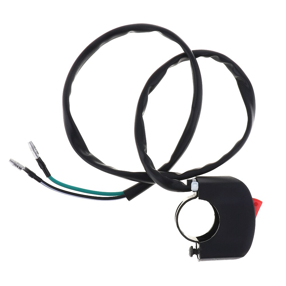 1 Pcs 12 - 24V Universal Stuur Schakelaar Aan-uit Knop Koplamp Vlam Uitrol Schakelaar Geschikt Voor Motorfiets/Cars